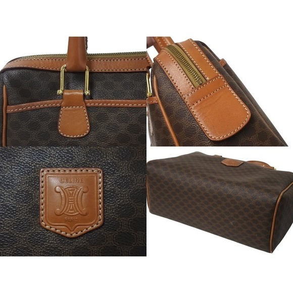 CELINE Macadam Handbag Brown - Picture 7 of 10
